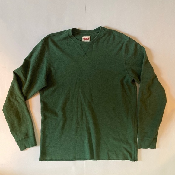 Levi’s Vintage 1990’s Green Sweater | Men’s Size L - Picture 1 of 2